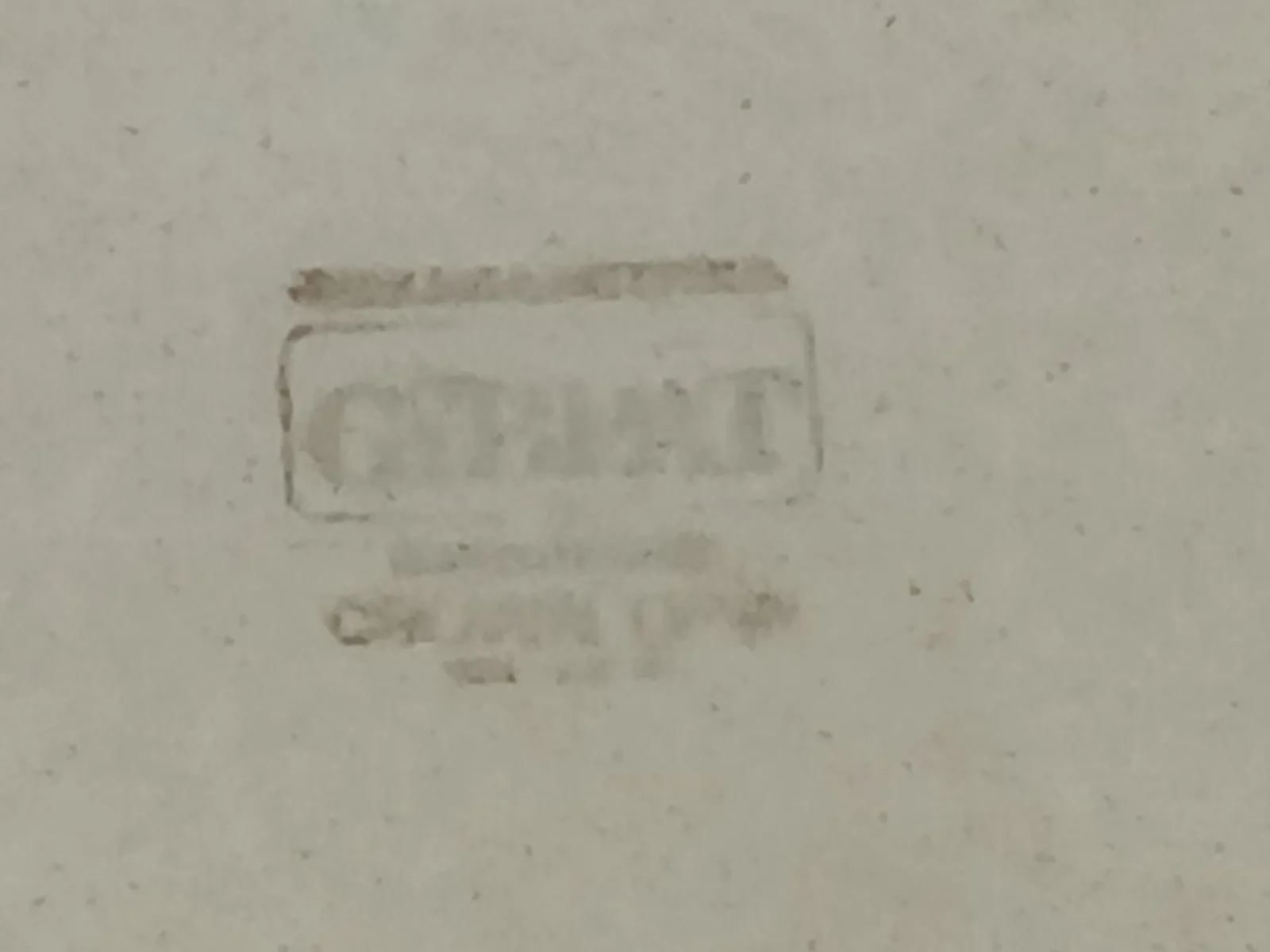 Crown Lynn Oval Ovenproof Serving Platter Speckled Cream Brown Rim