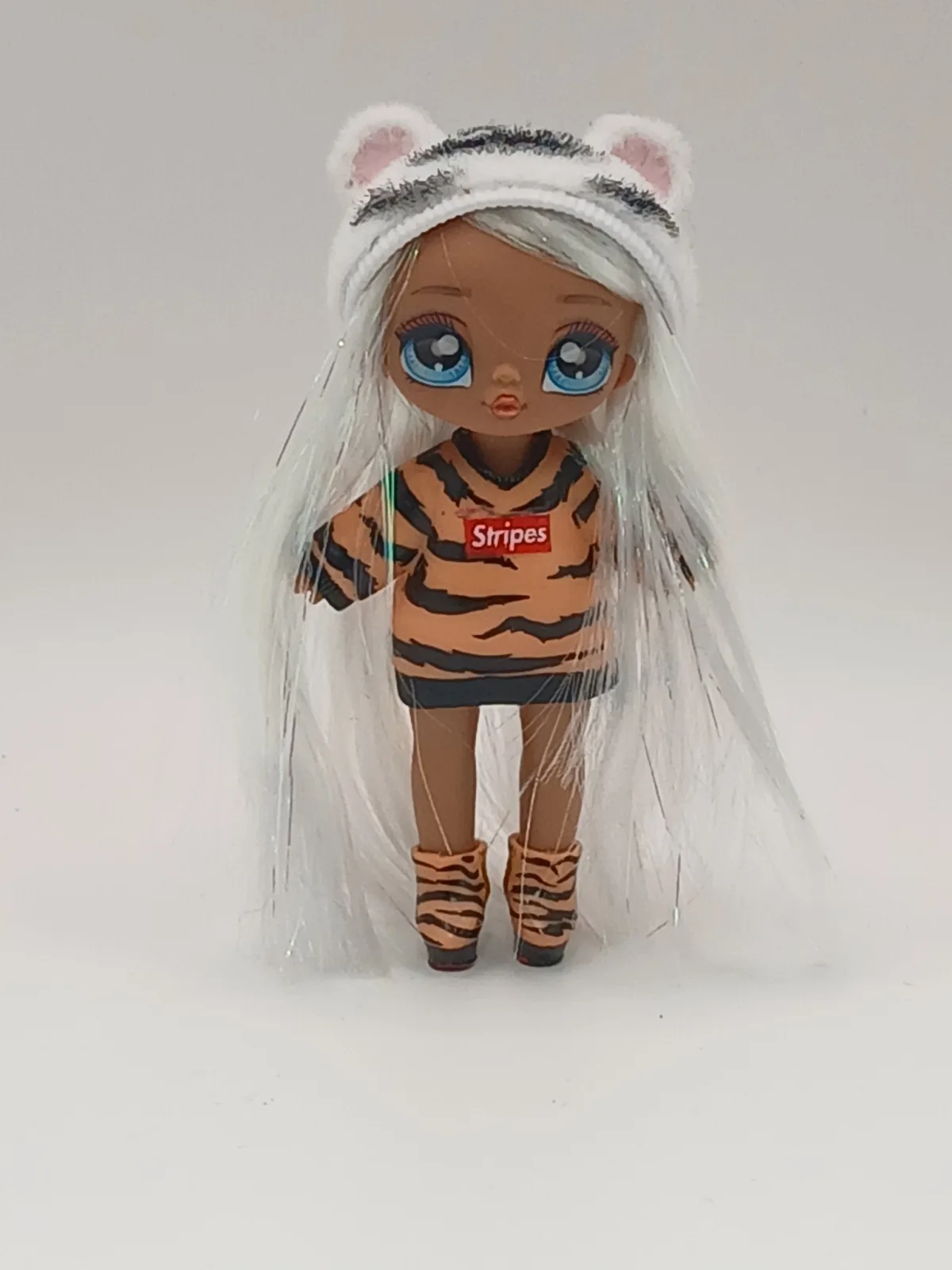 Na Na Na Surprise Mini Doll Bianca Bengal Tiger Stripes Series 3 MGA