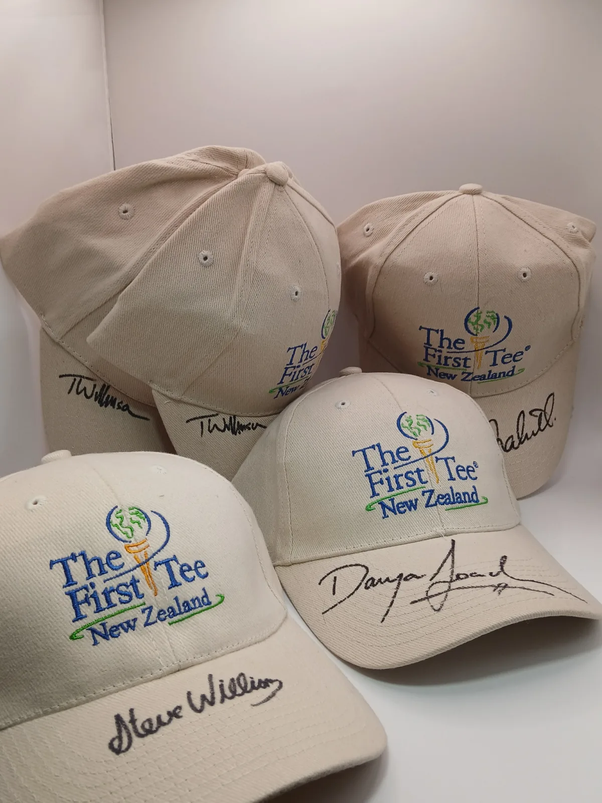 Steve Williams Signed The First Tee New Zealand Golf Cap – Provenance Collection