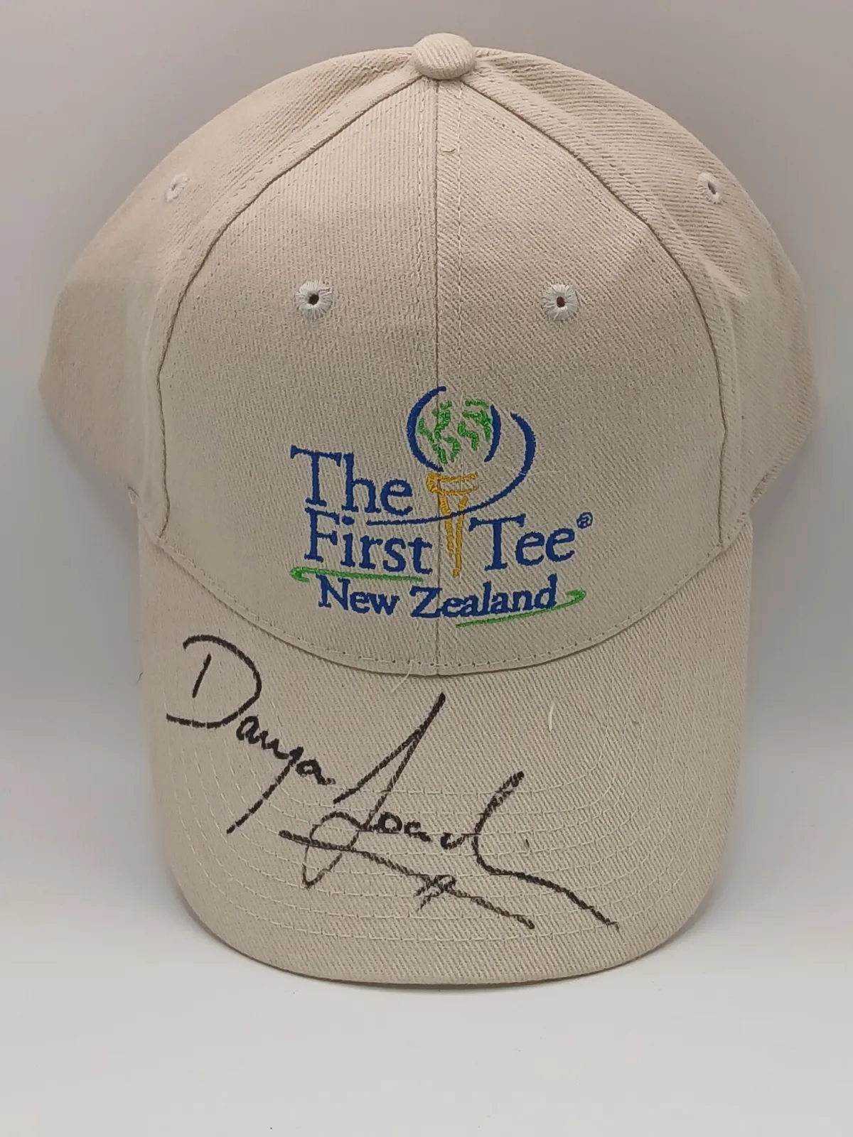 Danyon Loader Signed The First Tee New Zealand Golf Cap – Provenance Collection