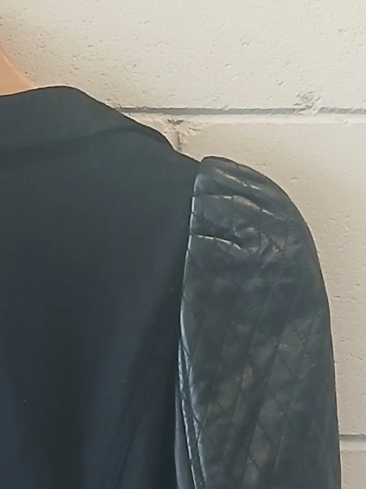 Fendi Black Mixed Fabric Jacket - Size 4