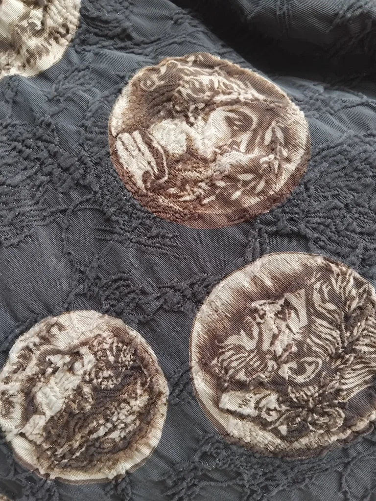 Dolce & Gabbana Roman Medallion Brocade Mini Skirt (IT 44 / NZ 12)