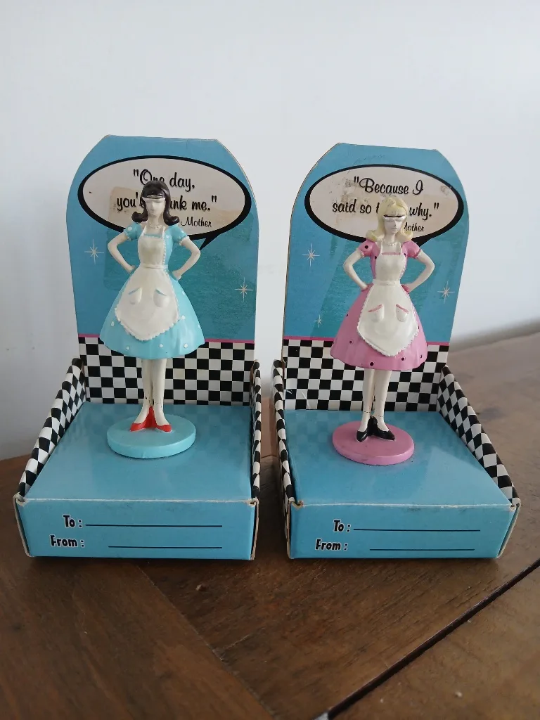 One day, you'll thank me™ Figurine - Blue