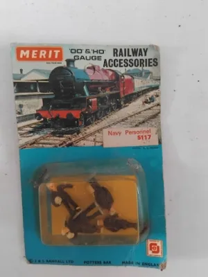 Merit 'OO' & 'HO' Gauge Railway Accessories - Navy Personnel