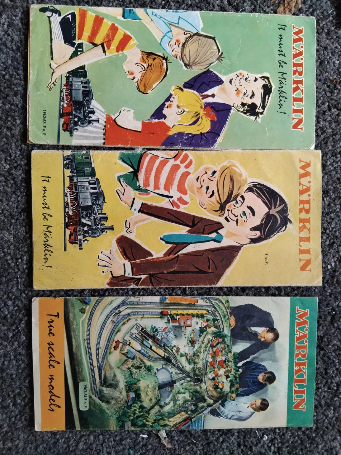 Model Railway Books & Catalogues Archive (1950s–1960s) – Märklin & Bassett-Lowke